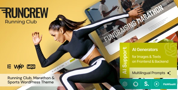 RunCrew | Running Club, Marathon & Sports WordPress Theme