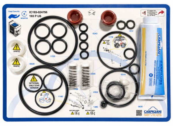 Kit de Mantenimiento Carpigiani 193 Bar P