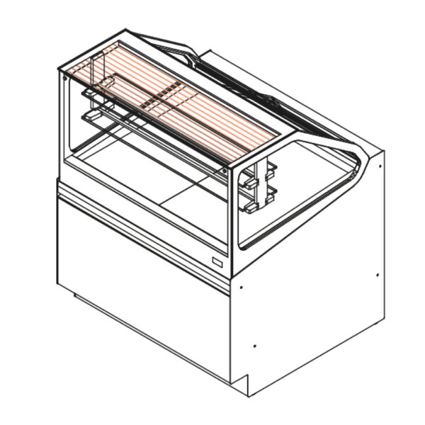 Baluna - Producto - IFI -Sam80 - Display Case - para Pasteleria