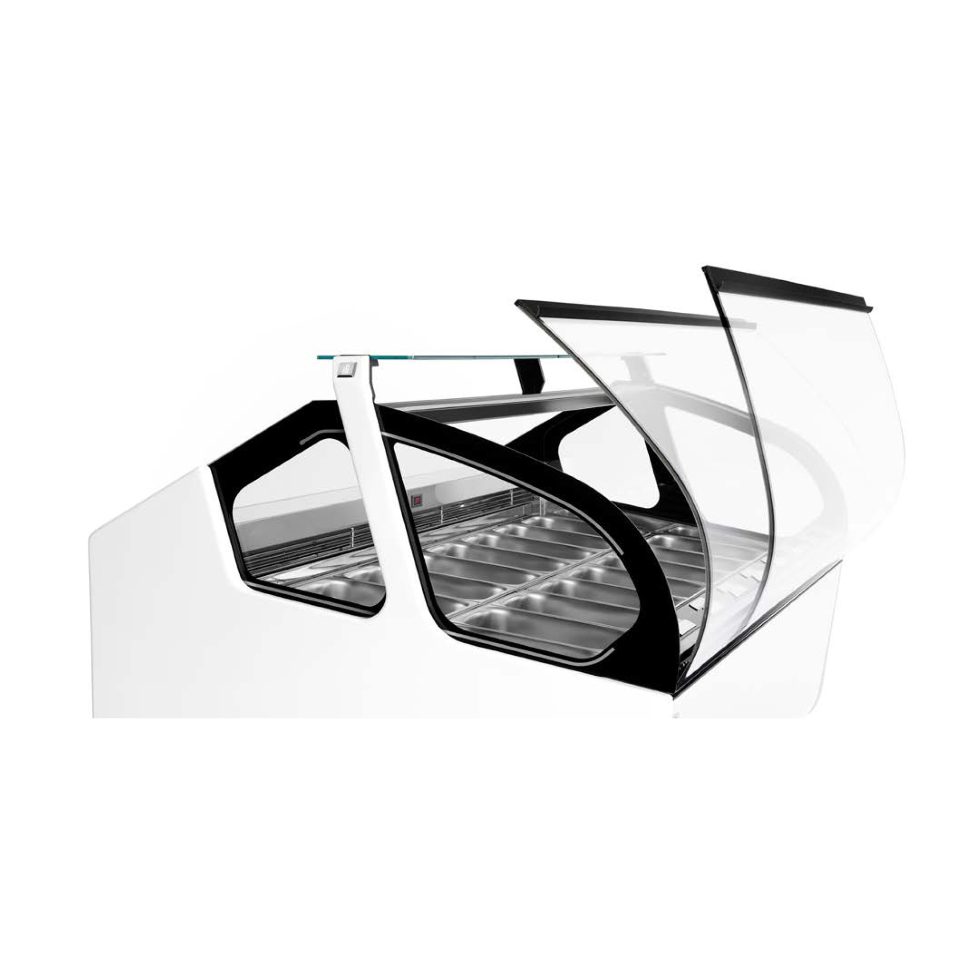 Vitrina IFI Lumière para Gelato 12 Sabores 46.26" 5 Baluna - Producto - IFI -Vitrina - Lumiere - para Gelato