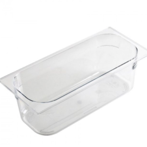 Inicio 39 Bandeja de policarbonato para Gelato de 5 Litros (14" x 6.5" x 5 ) - Hecho in Italia