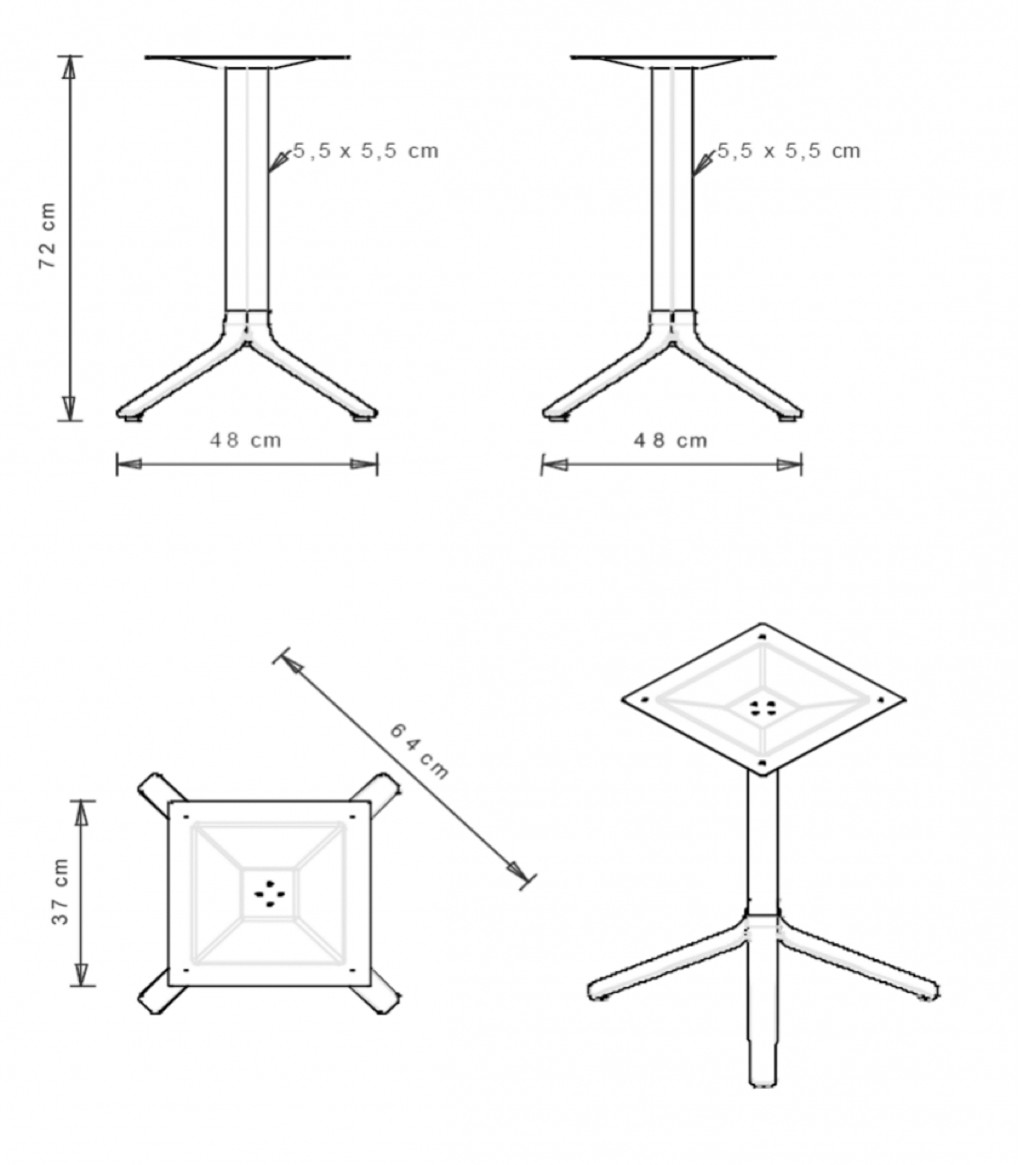 Et al. Milos 1141 Table (Made in Italy) 8 Et al. Milos 1141 Table (Made in Italy) - Imagen 6