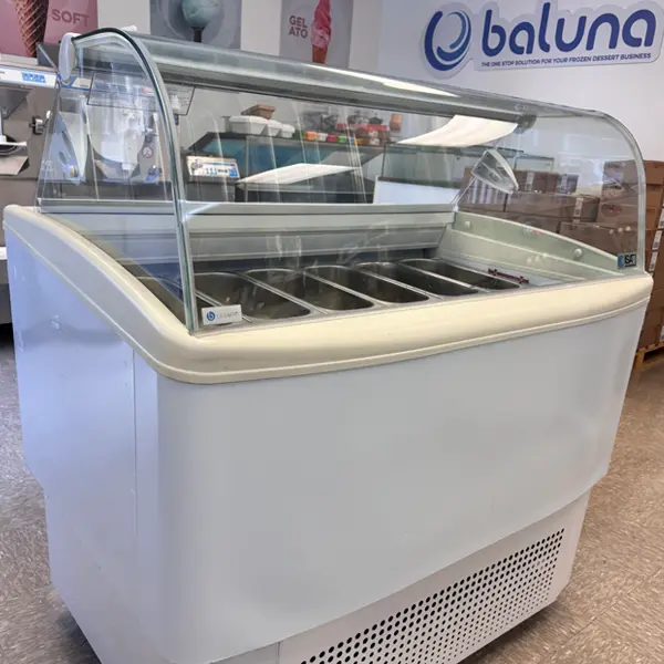 ISA Samoa 120 – Vitrina para Gelato de Alto Rendimiento (9 Pans)