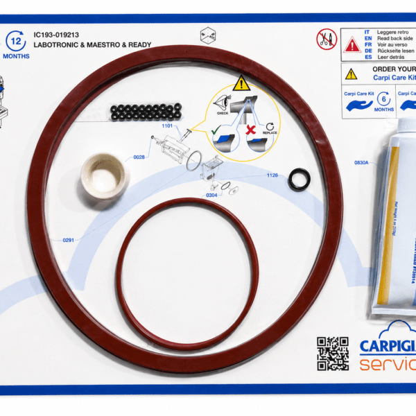 Kit de Mantenimiento Carpigiani Labotronic, Maestro y Ready