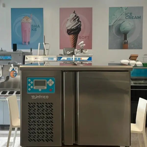 infrico abt31s countertop blast chiller shock freezer